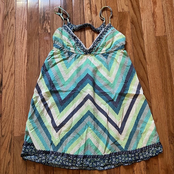 Free People Dresses & Skirts - Free People Multicolor Chevron Dress